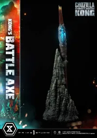 Prime 1 Studio Life Size Bust Godzilla vs Kong (Film) Kong's Battle Axe - Godzilla - photo 25