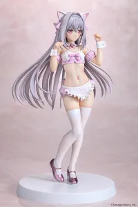 Q-six Luna Sakurakouji Cat Maid Sakura Color ver. - Tsuki ni Yorisou Otome no Sahou - photo 5