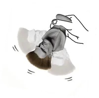 STREET FIGHTER 6 GUILE Soft Dusting Brush） 2