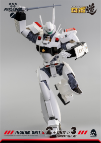 Mobile Police Patlabor - ROBO‐DOU Ingram Unit 2 + Unit 3 Compatible Set 20