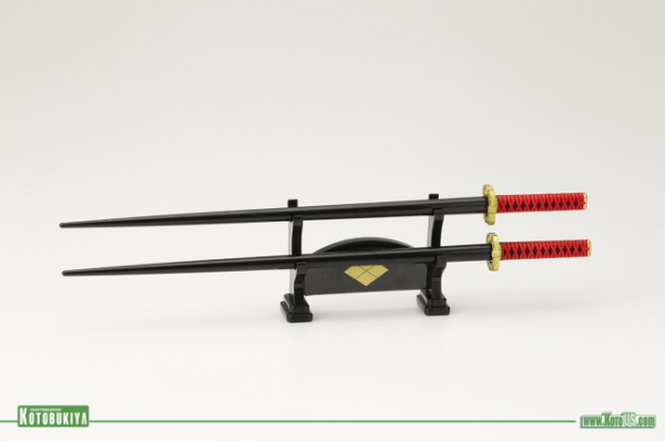 KOTOBUKIYA SHINGEN TAKEDA NIHONTOU SAMURAI CHOPSTICKS