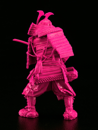 PLAMAX 1/12 Kamakura Period Armored Warrior: Pink Color Edition 5