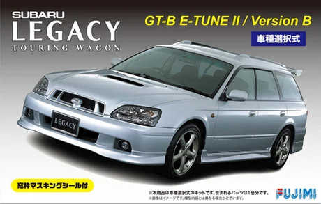 Fujimi [ID-77] 1/24 Subaru Legacy Touring Wagon GT-B E-tuneII / Version B w/Window Frame Masking - Scale Kits