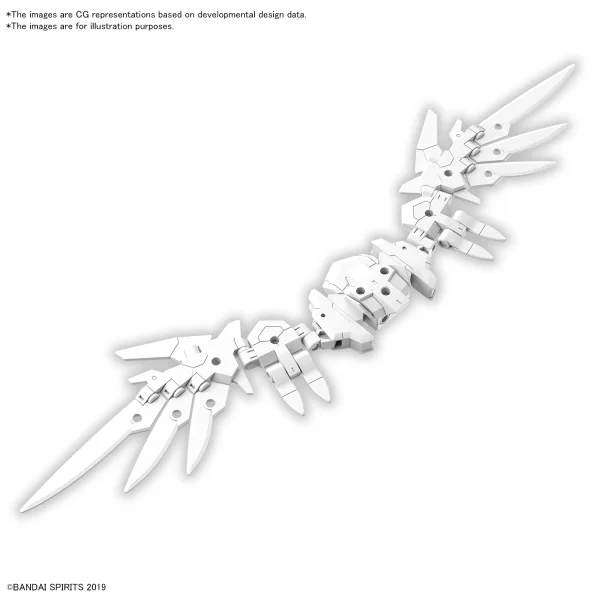 BANDAI HOBBY 30MM 1/144 OPTION PARTS SET 17 (WING UNIT 1) - 30 Minutes Missions (30MM)