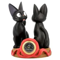 Benelic Jiji and Stuffed Plush Jiji Statue Desk Clock - Kiki's Delivery Service - photo 2