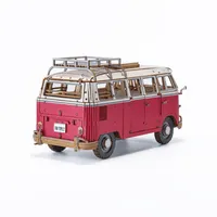 Azone wa-gu-mi Vintage Volkswagen Type 2 (T1) Camper Van RED - Scale Kits - photo 8