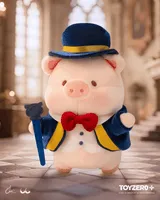 TOYZEROPLUS LuLu the Piggy LuLuLand - Billionaire Lu Plush Keychain - LuLu The Piggy - photo 1