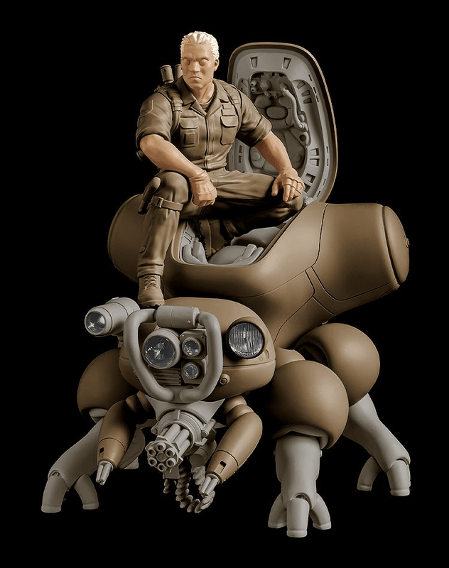 PLAMAX minimum factory MF-95 Batou with Fuchikoma