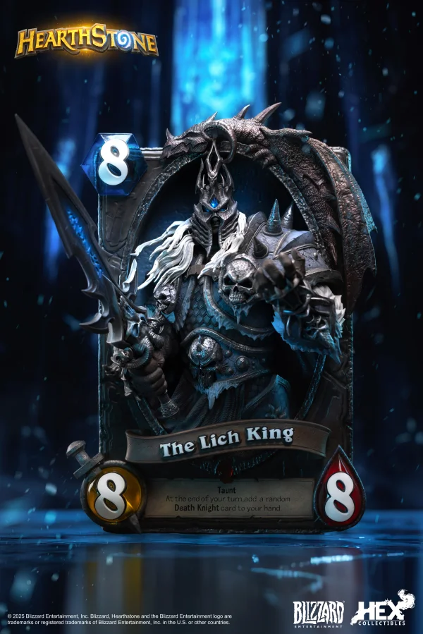 HEX Collectibles Blizzard Hearthstone® The Lich King Art Statue - Blizzard