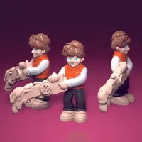 KOTOBUKIYA ROVER ROBIN Crushes Gingerbread Man - ROVER ROBIN - photo 2