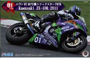 Fujimi 1/12 EVANGELION RT EVA-01 TRICK STAR Kawasaki ZX-10R 2011 - Neon Genesis Evangelion - photo 2