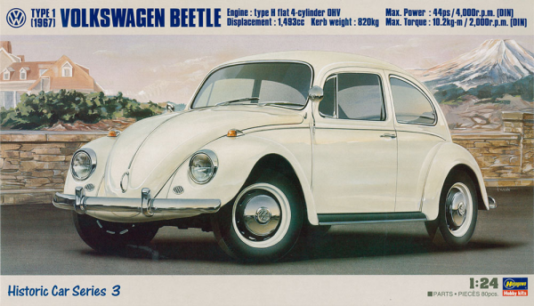 [HC3] 1:24 VOLKSWAGEN BEETLE 1967