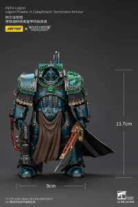 JOYTOY Alpha Legion Legion Praetor in Cataphractii Terminator Armour - Warhammer 40K - photo 3