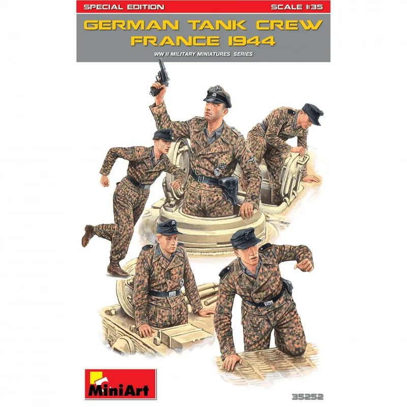 [35252] 1/35 German Tank Crew (France 1944). Special Edition