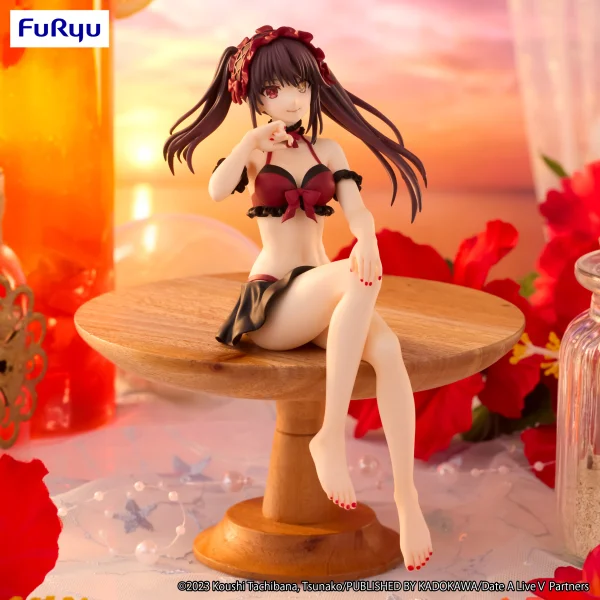 FuRyu Date A LiveⅤ　Noodle Stopper Figure -Kurumi Tokisaki Swimsuit ver.- - Date A Live