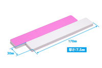 File Stick Finish Pink (equivalent to #3000/2 sheets) 3