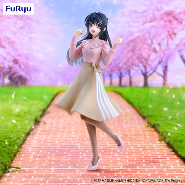 FuRyu Rascal Does Not Dream Series Trio-Try-iT Figure -Mai Sakurajima Spring Outfit ver.- - Rascal Does Not Dream of Bunny Girl Senpai