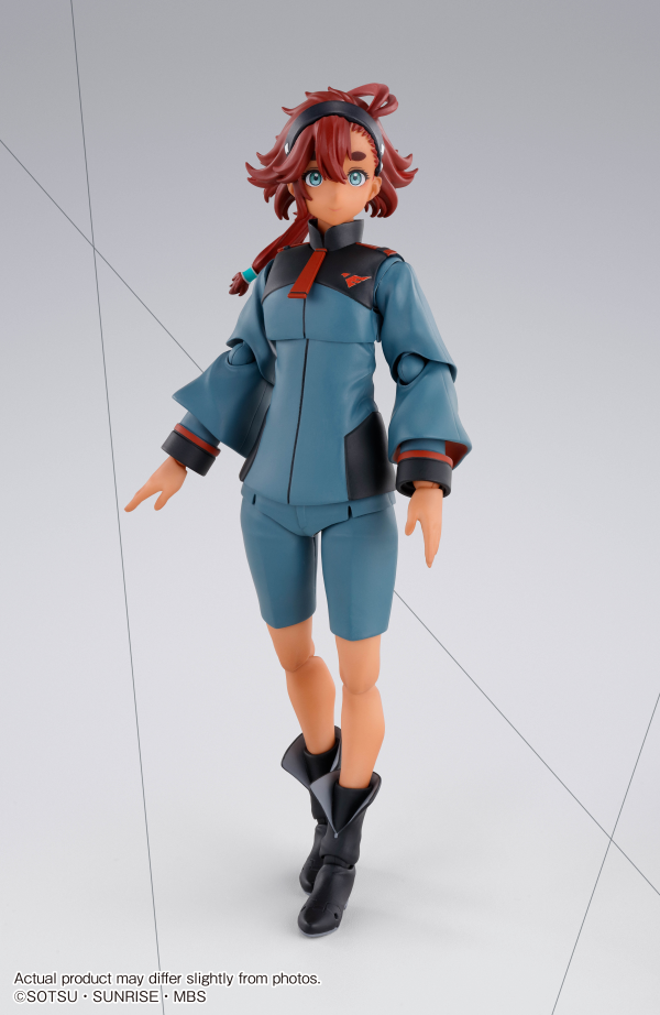Suletta Mercury (Regular Uniform Ver.) and Option Set "Mobile Suit Gundam: The Witch from Mercury", Bandai Spirits S.H.Figuarts