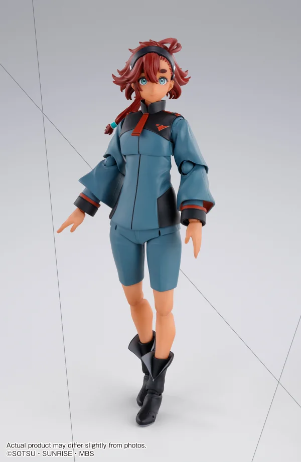 TAMASHII NATIONS Suletta Mercury (Regular Uniform Ver.) and Option Set "Mobile Suit Gundam: The Witch from Mercury", Bandai Spirits S.H.Figuarts - Mobile Suit Gundam: The Witch from Mercury