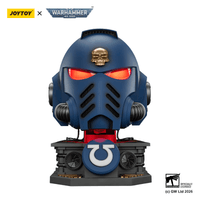 Ultramarines Captain MkX Helmet & Display Stand 10