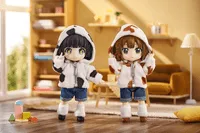 Good Smile Arts Shanghai Nendoroid Doll Outfit Set: Animal Hoodie Coffee Milk - Figure Accessories - photo 5