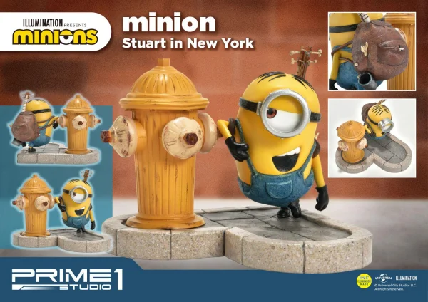 Prime 1 Studio Prime Collectible Figures Minions Stuart in New York - Minions