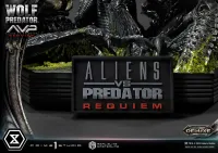 Prime 1 Studio Real Elite Masterline Aliens vs. Predator: Requiem Wolf Predator DX Bonus Version - Alien (Movie Franchise) - photo 152