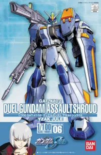 BANDAI HOBBY HG 1/100 #06 Duel Gundam Assault Shroud - Mobile Suit Gundam SEED - photo 1