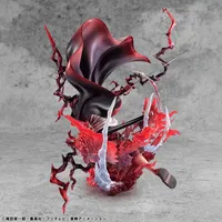 MegaHouse Portrait.Of.Pirates ONE PIECE “SA-MAXIMUM” Leader of Red Hair Pirates Red-Haired Shanks Kamusari - ONE PIECE - photo 12