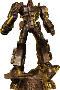 Premium Masterline Transformers: Generation 1 Megatron Antique Gold Version 12