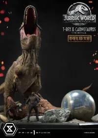 Prime 1 Studio Legacy Museum Collection Jurassic World: Fallen Kingdom (Film) Tyrannosaurus-Rex & Carnotaurus 1/15 scale Deluxe Version - Jurassic Park - photo 57