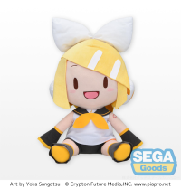 Fuwapuchi Hatsune Miku Series Rin Kagamine Dodeka Jumbo Plush 2