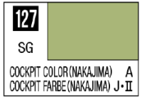 Mr. Color 127 - Cockpit Color (Nakajima) (Semi-Gloss/Aircraft) 1