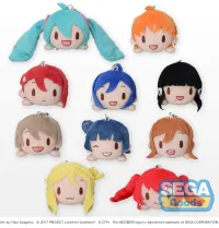 SEGA Fuwapuchi NESOBERI (Lay-Down) "Love Live! Sunshine!! x Hatsune Miku" Plush (Petit) - Hatsune Miku - photo 2