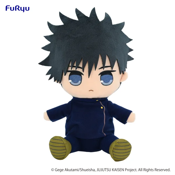 FuRyu JUJUTSU KAISEN　KYURUMARU Big Plush Toy -Megumi Fushiguro-(re-run) - Jujutsu Kaisen