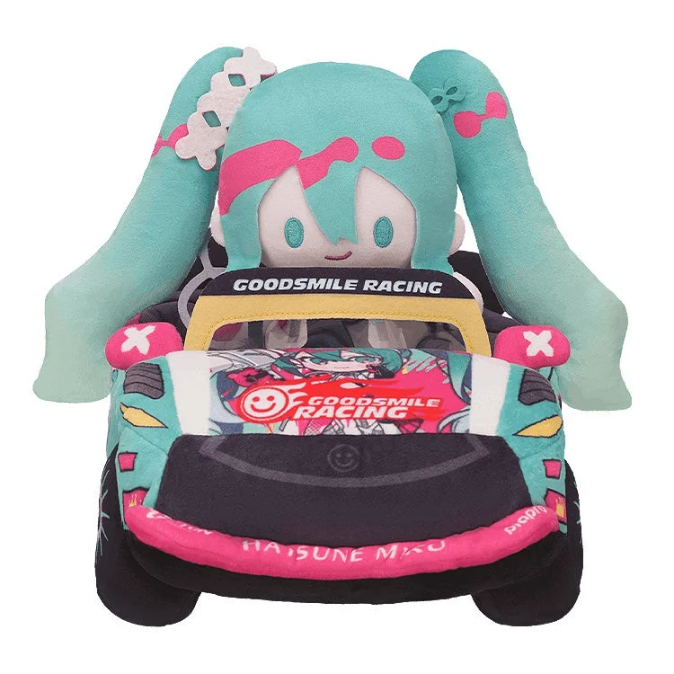 GoodSmile Moment Hatsune Miku: Racing Ver. 2025 Plushie Set - Hatsune Miku