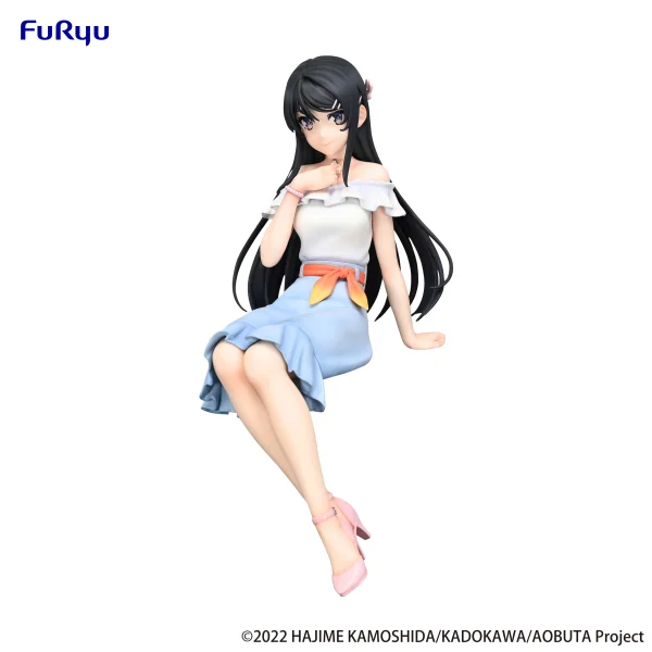 FuRyu Rascal Does Not Dream Series　Noodle Stopper Figure -Mai Sakurajima Summer Outfit ver.- - Rascal Does Not Dream of Bunny Girl Senpai