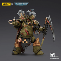 Death Guard Deathshroud Terminator 1 with Manreaper and Plaguespurter Gauntlet 11