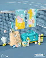 TOYZEROPLUS LuLu the Piggy Tennis Series - 3D Silicone Keychain - LuLu The Piggy - photo 3