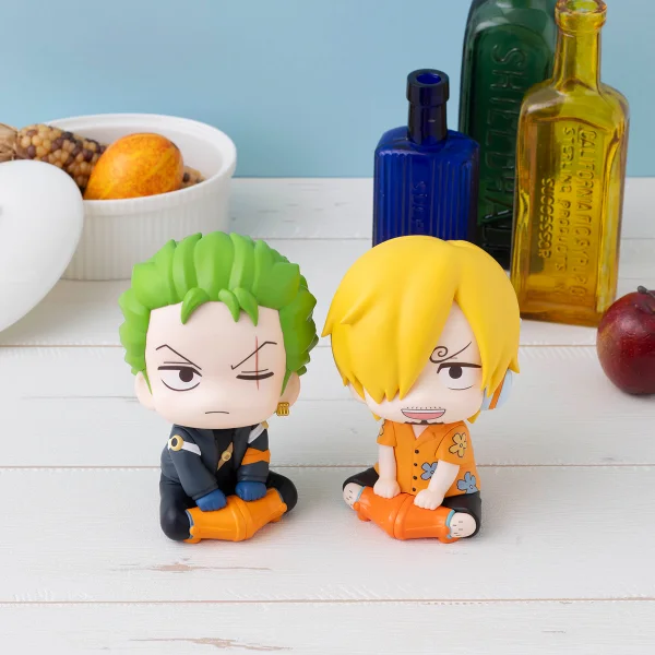 Lookup ONE PIECE Roronoa Zoro & Sanji Ver. Future Island Egghead【with gift】