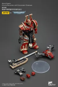 JOYTOY World Eaters Khorne Berzerker with Eviscerator Chainaxe - Warhammer 40K - photo 5