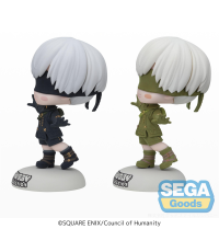 CHUBBY COLLECTION TV Anime "NieR:Automata Ver1.1a" Petit Figure "9S" (EX) [Pack of; 15 Normal, 13 Sepia] 3