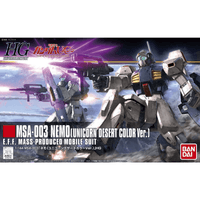 HGUC 1/144 #164 MSA-003 Nemo Unicorn Desert Color Ver 5