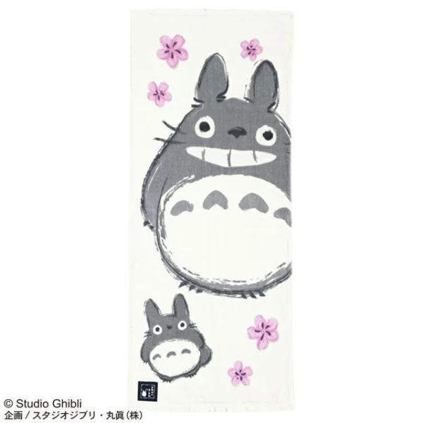 Marushin My Neighbor Totoro White - Ghibli Imabari Gauze Series (Face Towel) - Studio Ghibli