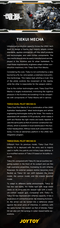 Tiekui Dual Pilot Mecha 02 2