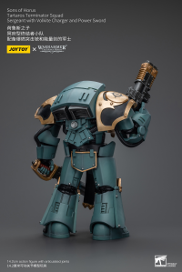 Sons Of Horus Tartaros Terminator Squad Sergeant With Volkite Charger And Power Sword 10