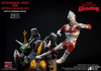 Star Ace ULTRAMAN 60TH ANNIVERSARY  Ultraman Jack vs Zetton II & Alien Bat Battle scene diorama resin statue - Ultraman - photo 5