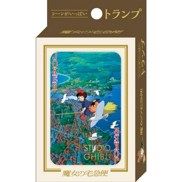 ENSKY Kiki's Delivery Service Movie Scenes Playing Cards - Studio Ghibli