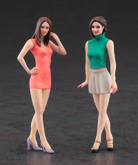 [FC04] 1:24 FASHIPN MODEL GIRLS FIGURE (Two kits in the box) 2