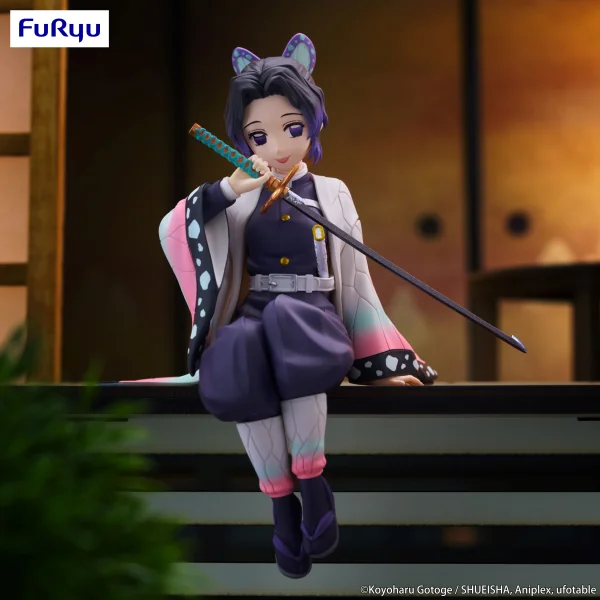 FuRyu Demon Slayer: Kimetsu no Yaiba　Noodle Stopper Figure -Kocho Shinobu- - Demon Slayer: Kimetsu no Yaiba